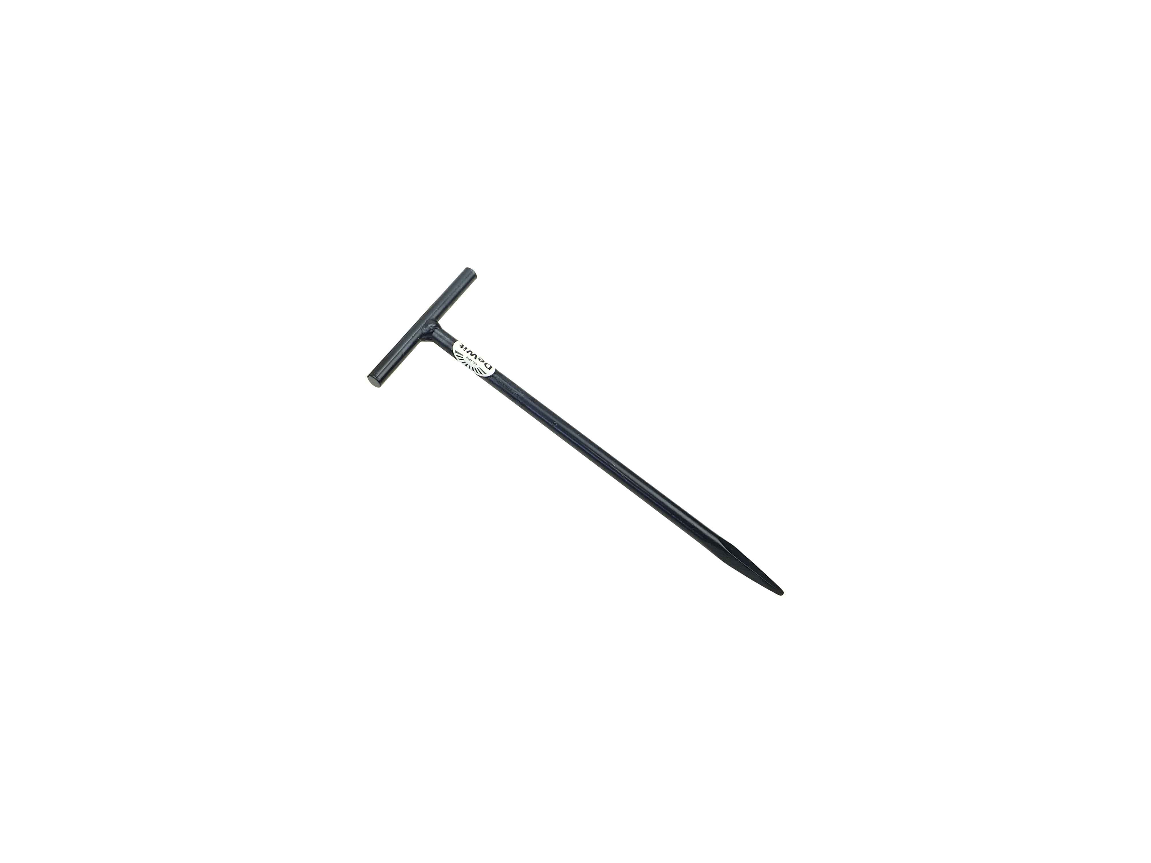 String line stake, with forged point 30cm  T-top